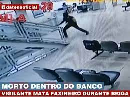 SP: Segurança mata auxiliar de limpeza em agência bancária na República