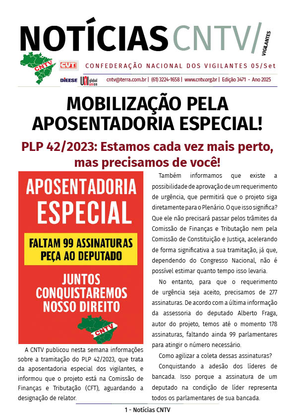 Boletim eletrônico 05/09/2025