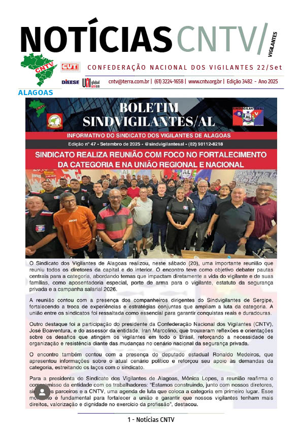 Boletim eletrônico 22/09/2025