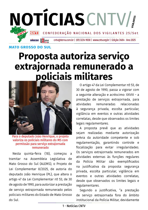 Boletim eletrônico 25/09/2025