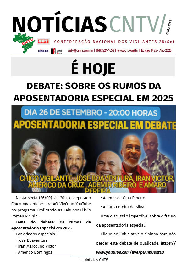 Boletim eletrônico 26/09/2025