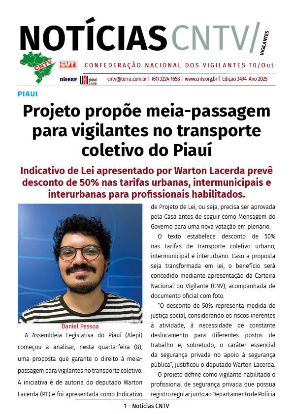 Boletim eletrônico 10/10/2025