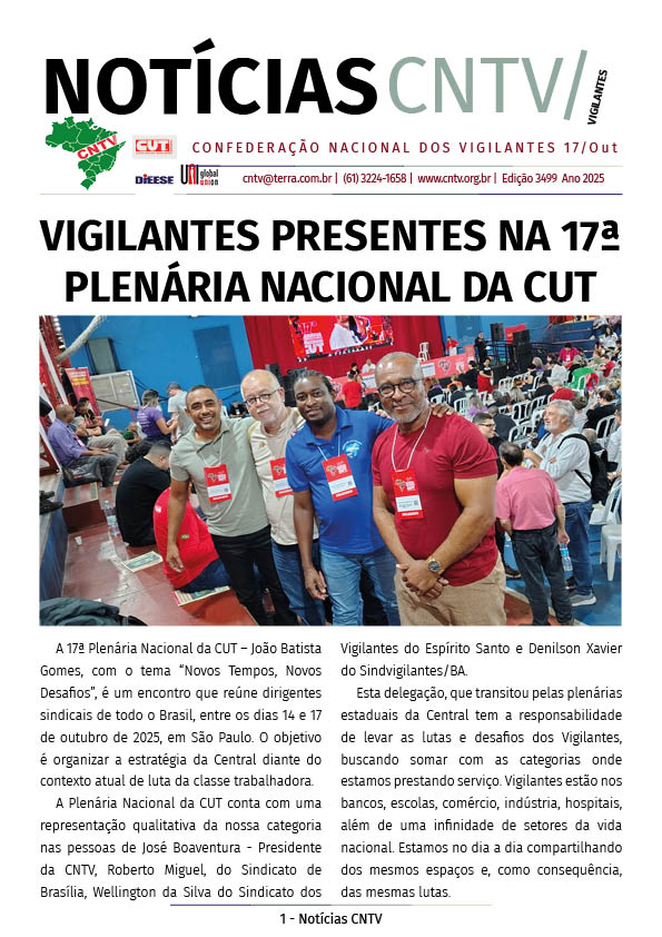 Boletim eletrônico 17/10/2025