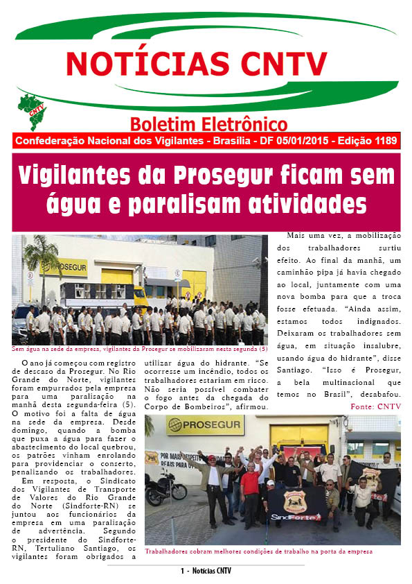 Boletim Eletrônico 05/01/2015