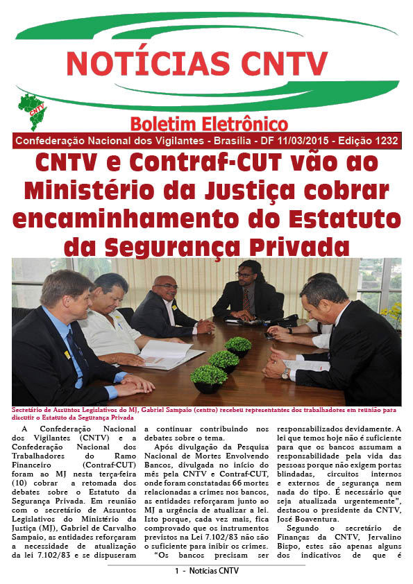 Boletim Eletrônico 11/03/2015
