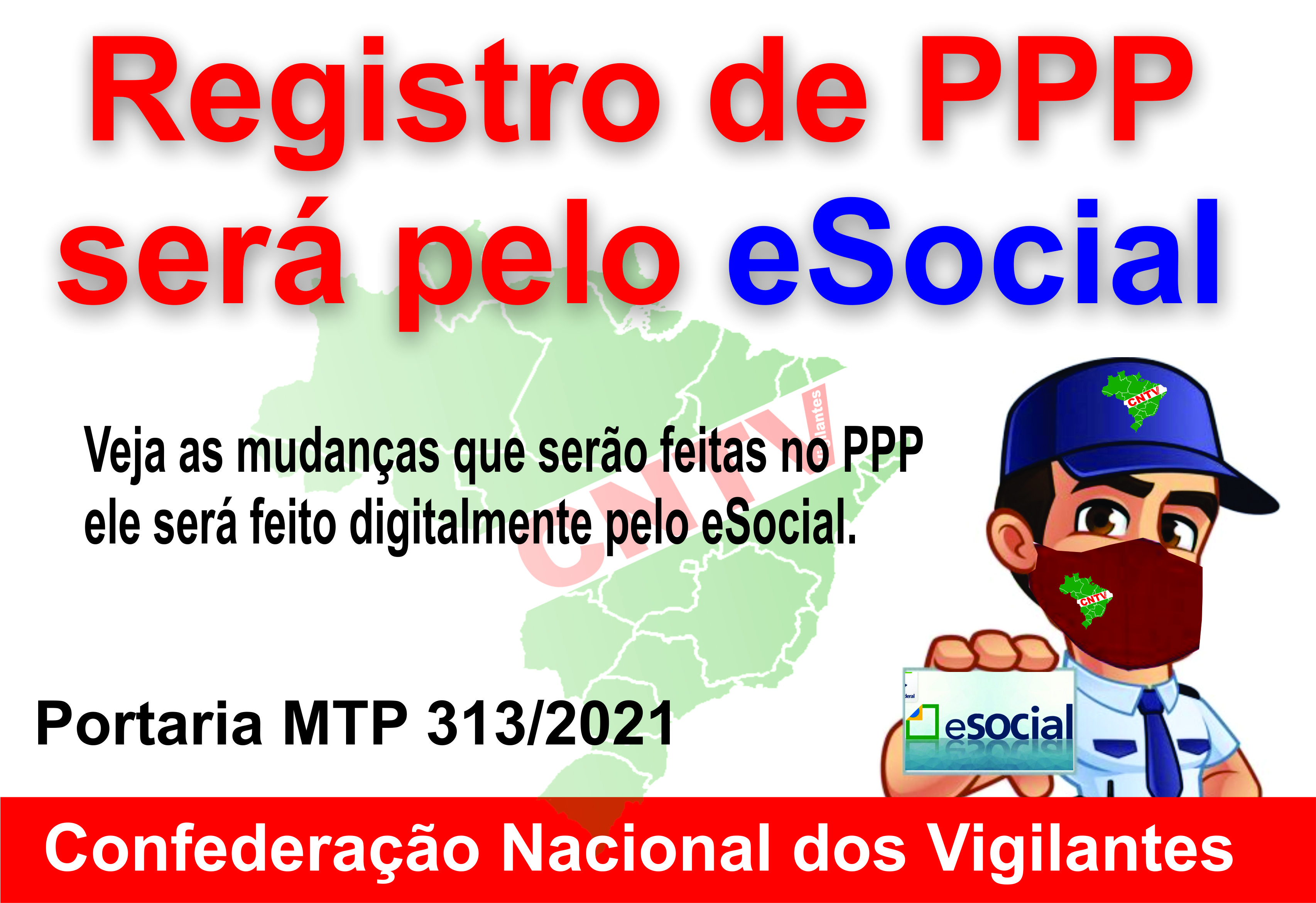 PPP - Registro de PPP será pelo eSocial