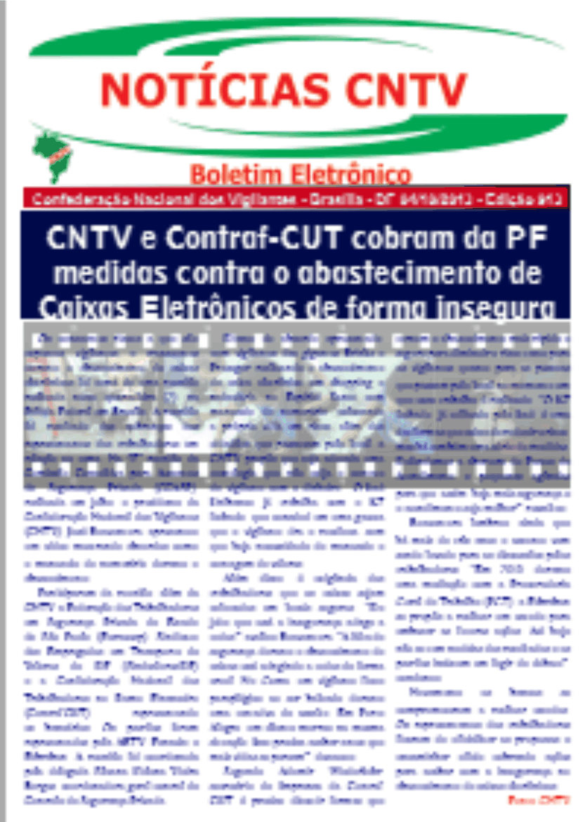 Boletim eletrônico da CNTV 04/10