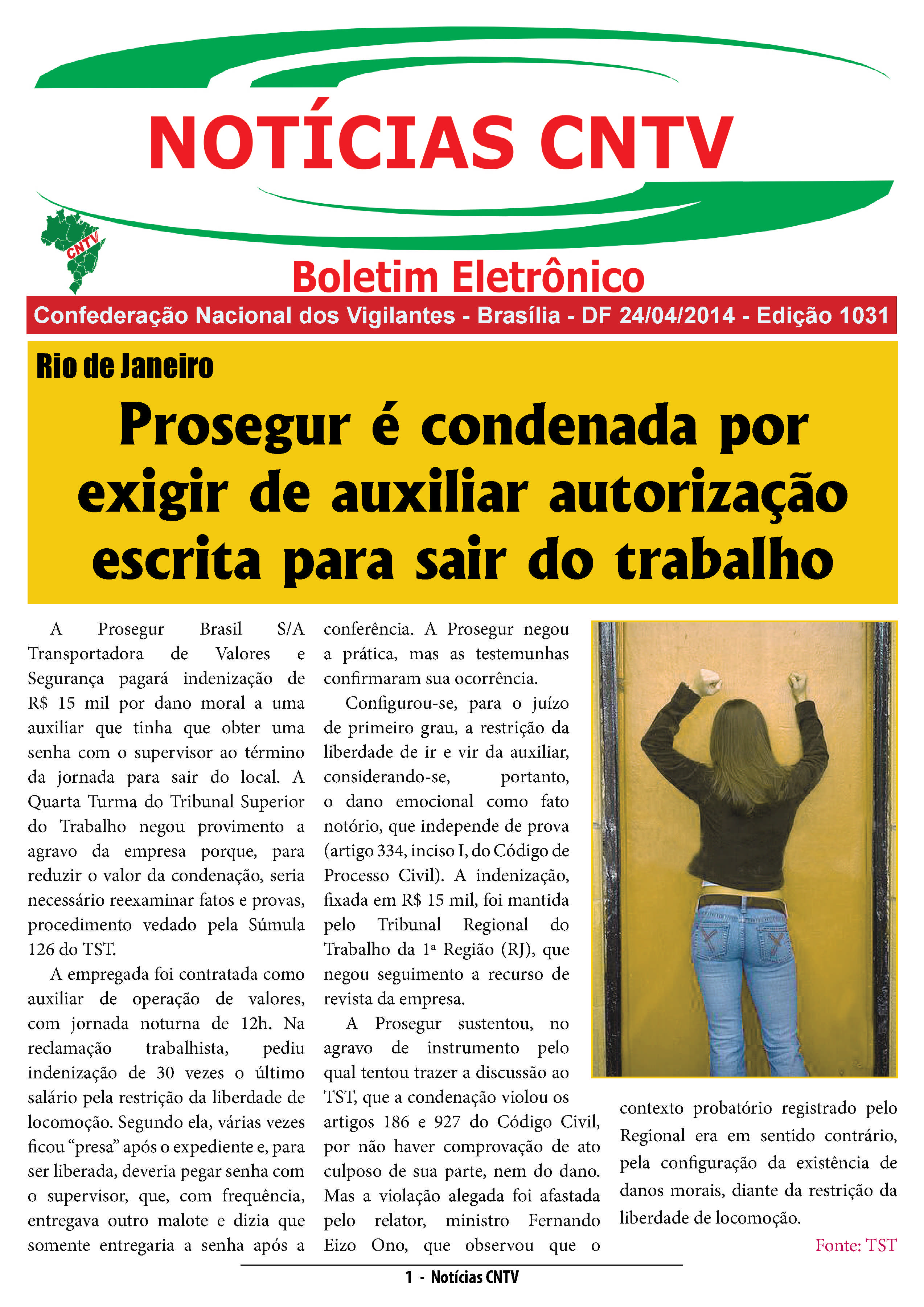 Boletim Eletrônico 24/04/2014