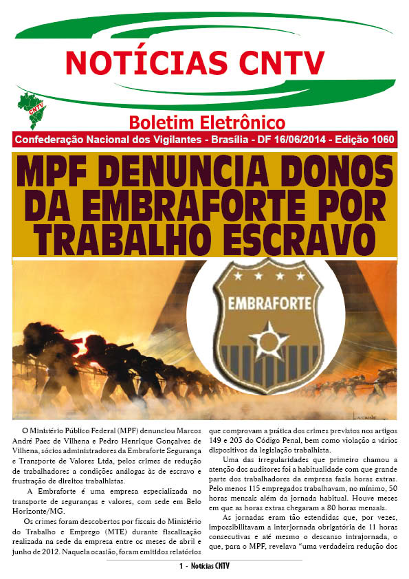 Boletim eletrônico 16/06/2014