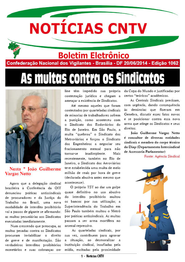 Boletim eletrônico 20/06/2014