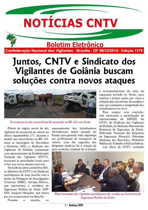Boletim eletrônico 08/12/2014
