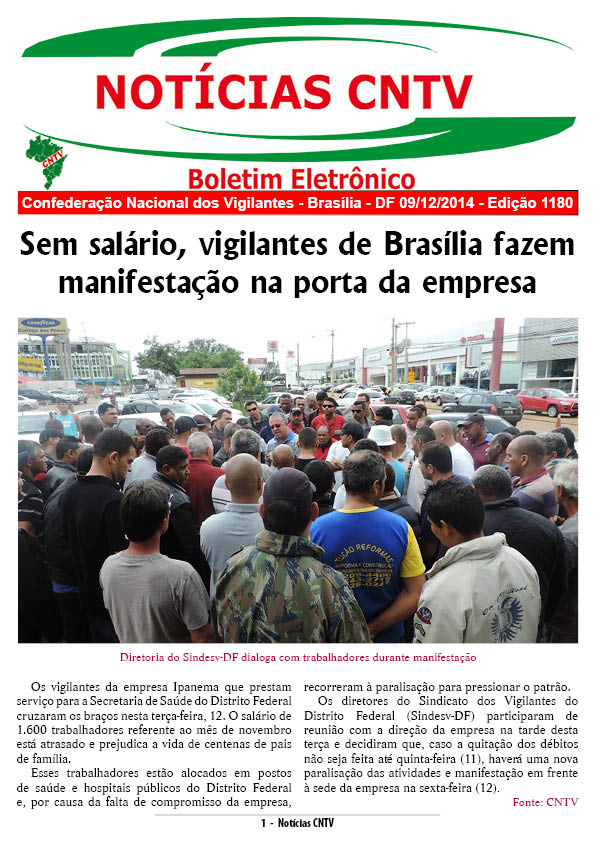 Boletim eletrônico 09/12/2014