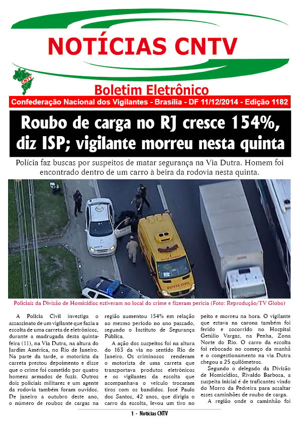 Boletim eletrônico 12/12/2014