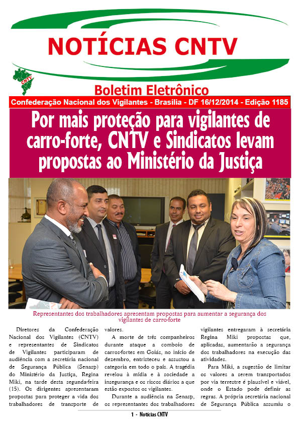 Boletim eletrônico 16/12/2014
