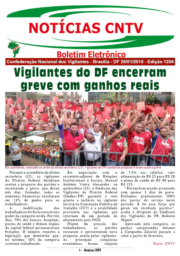 Boletim Eletrônico 26/01/2015