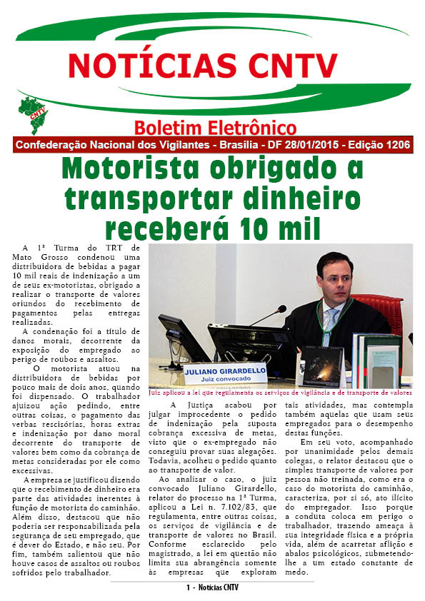 Boletim Eletrônico 28/01/2015