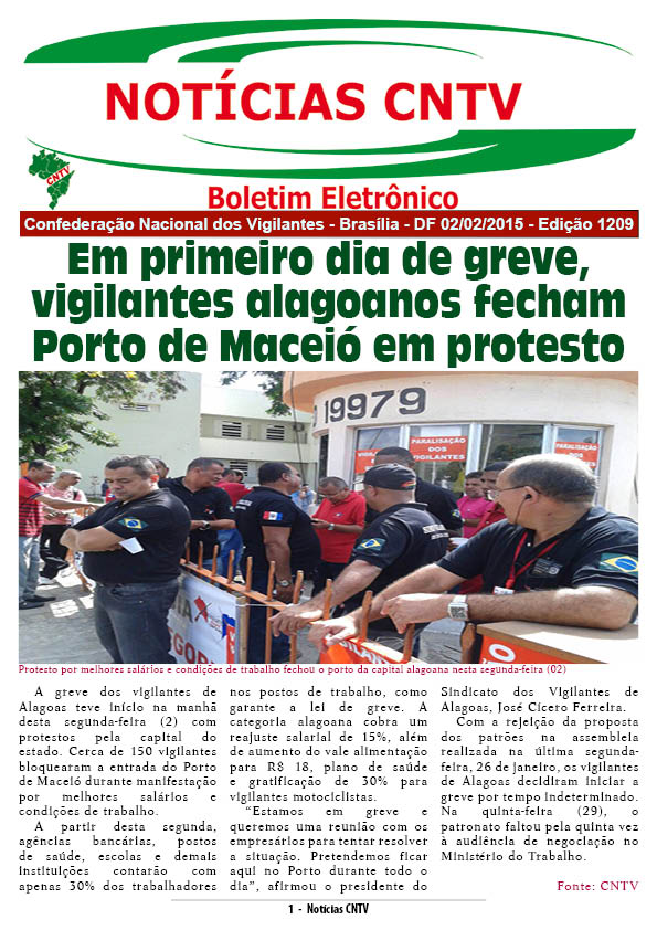 Boletim Eletrônico 02/02/2015