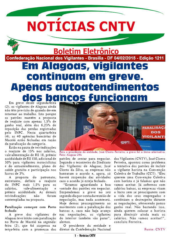 Boletim Eletrônico 04/02/2015