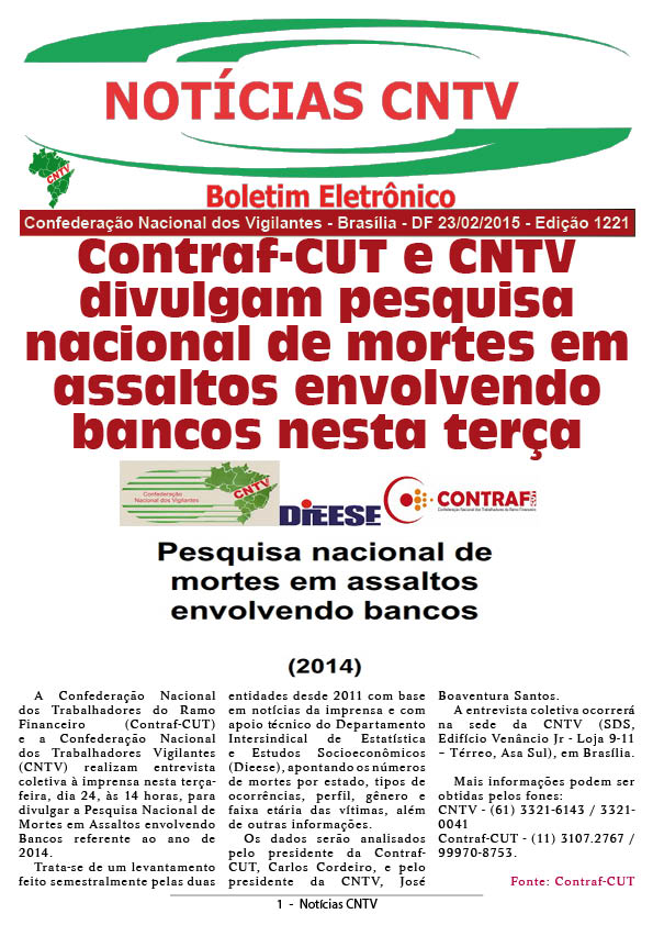 Boletim Eletrônico 23/02/2015