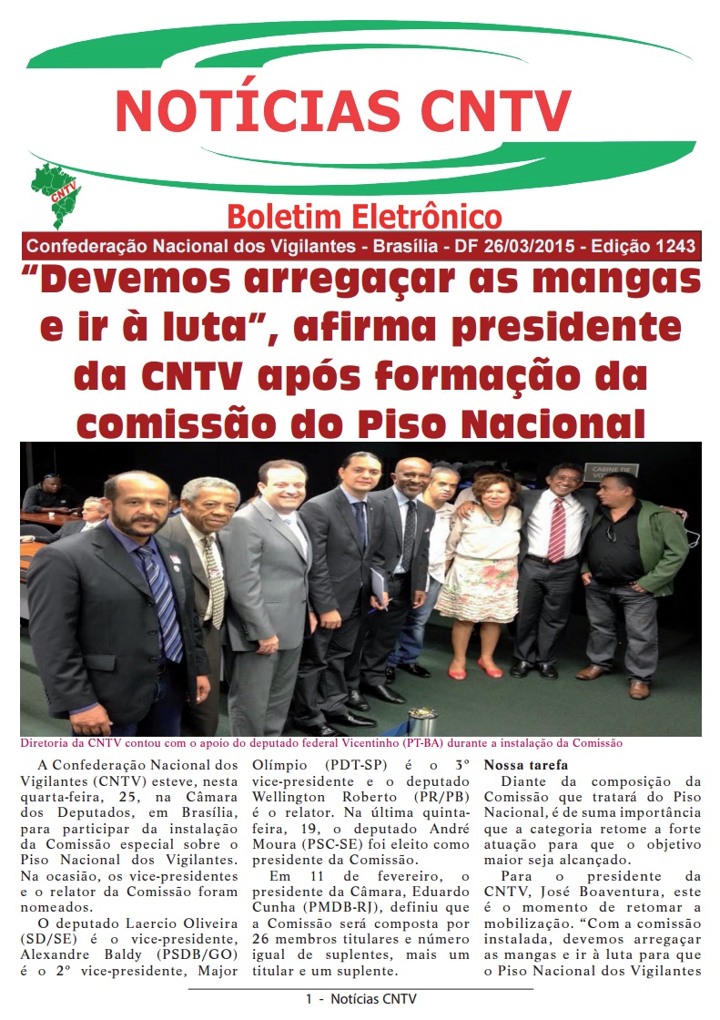 Boletim Eletrônico 26/03/2015