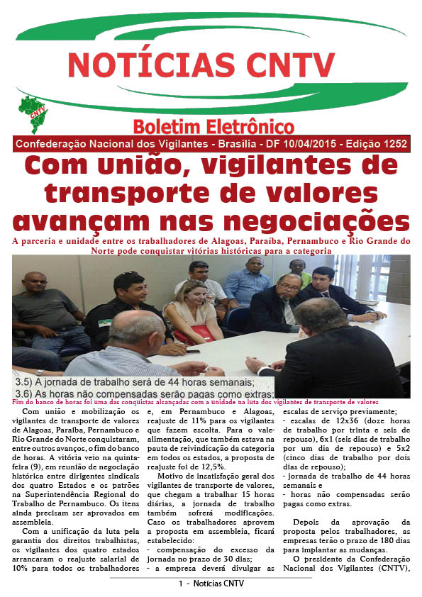 Boletim Eletrônico 10/04/2015