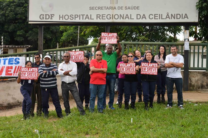 Vigilantes da Ipanema permanecem em greve no DF