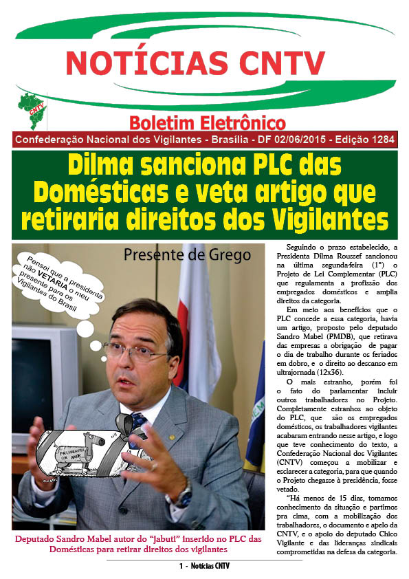 Boletim eletrônico 02/06/2015