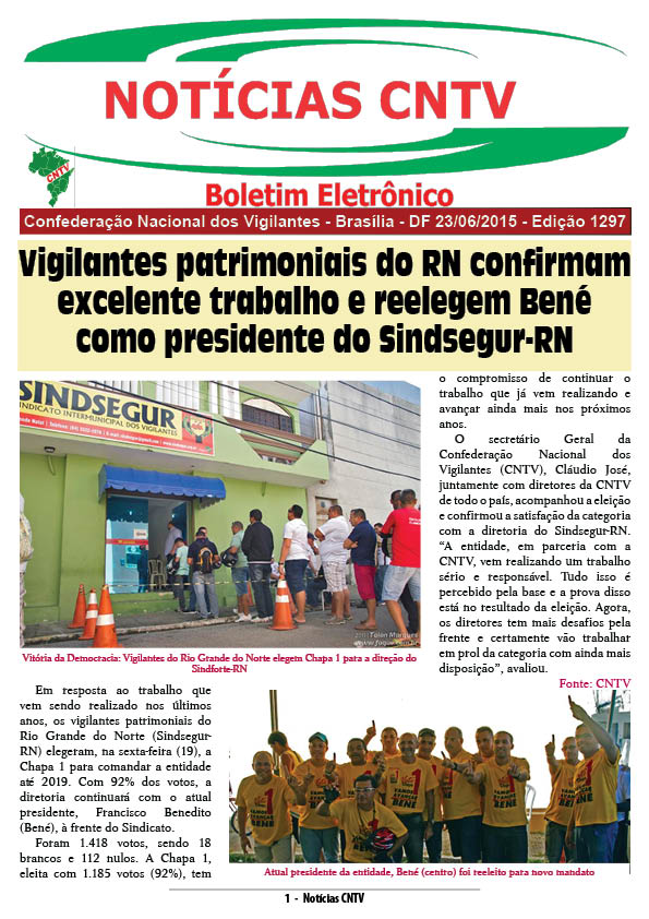 Boletim eletrônico 23/06/2015