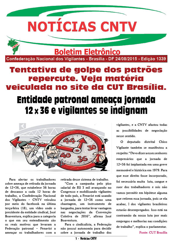 Boletim eletrônico 24/08/2015