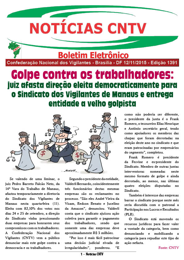 Boletim eletrônico 12/11/2015