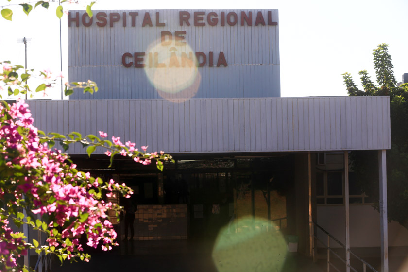 Supervisor dispara contra vigilantes no Hospital Regional de Ceilândia